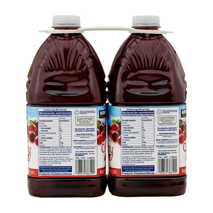 Kirkland Signature Ocean Spray Jugo de Arándano 2/2.84 l — Imagen 3 de 3
