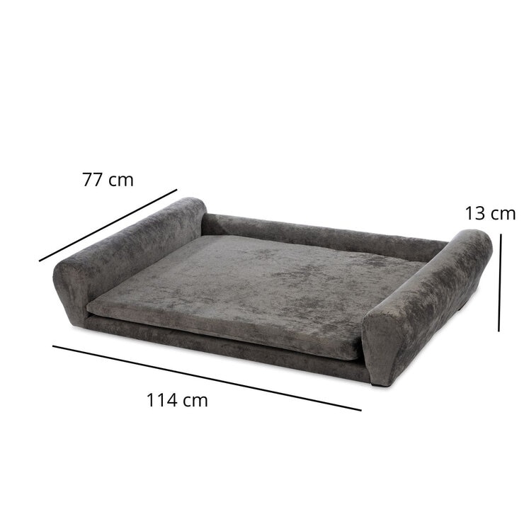 Maypet, Cama Minimalista para Perro, Tamaño Grande, Color Gris — Imagen 3 de 4