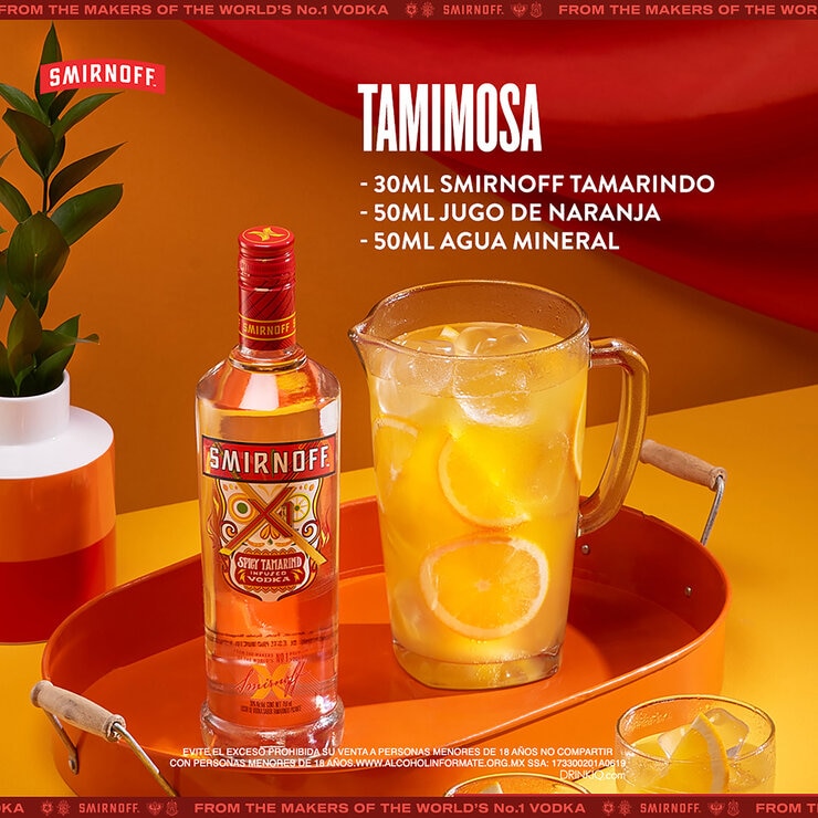 Vodka Smirfnoff Tamarindo 1L — Imagen 3 de 4
