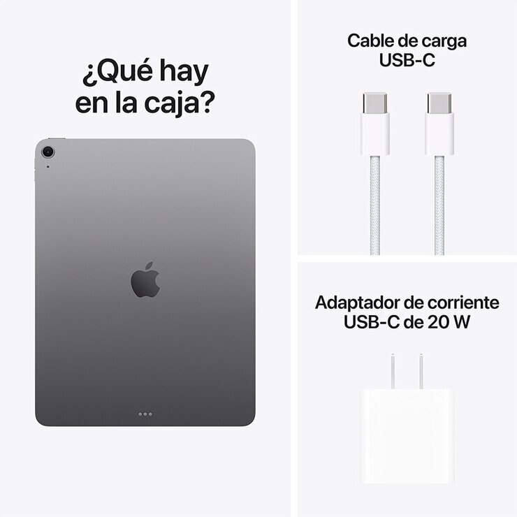 Apple iPad Air 11" Wi-Fi 128GB Gris Espacial — Imagen 4 de 4