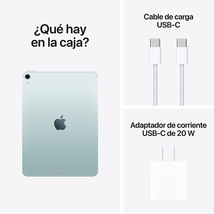 Apple iPad Air 11" Wifi + Celular 256GB Azul — Imagen 3 de 4