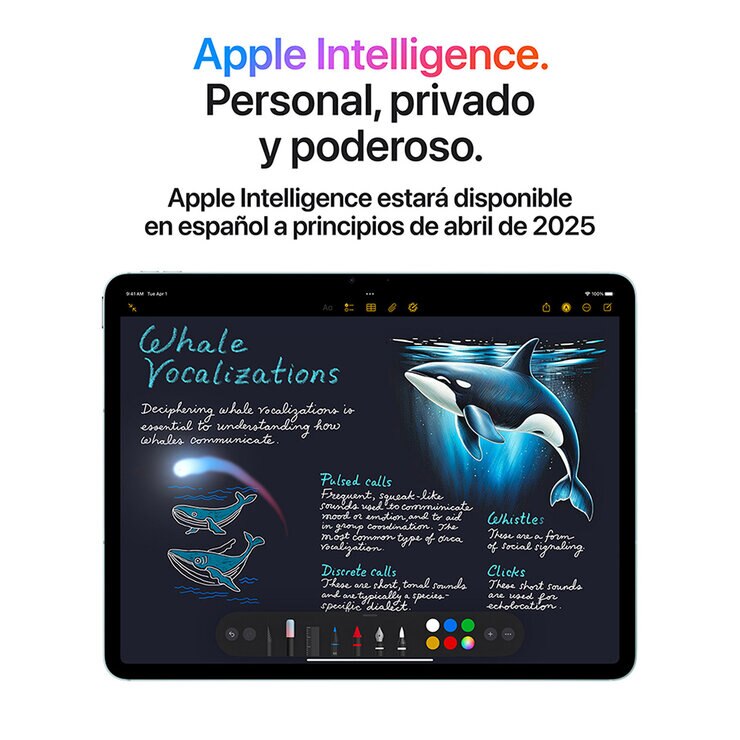 Apple iPad Air 11" Wifi + Celular 128GB Azul — Imagen 3 de 4