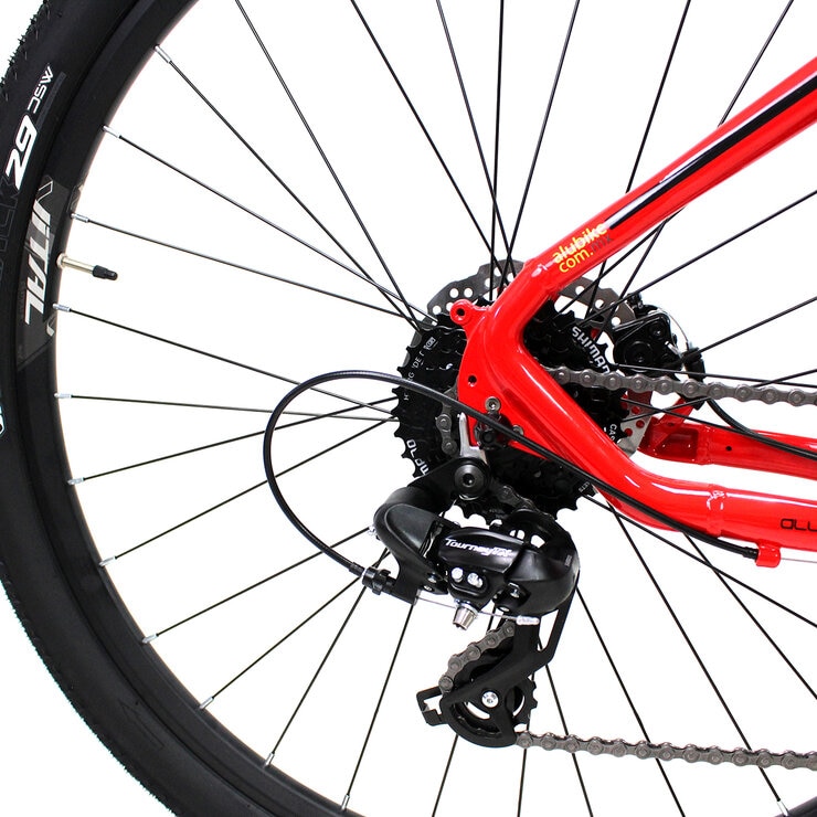 Bicicleta de Montaña R29 Alubike Roja — Imagen 4 de 4