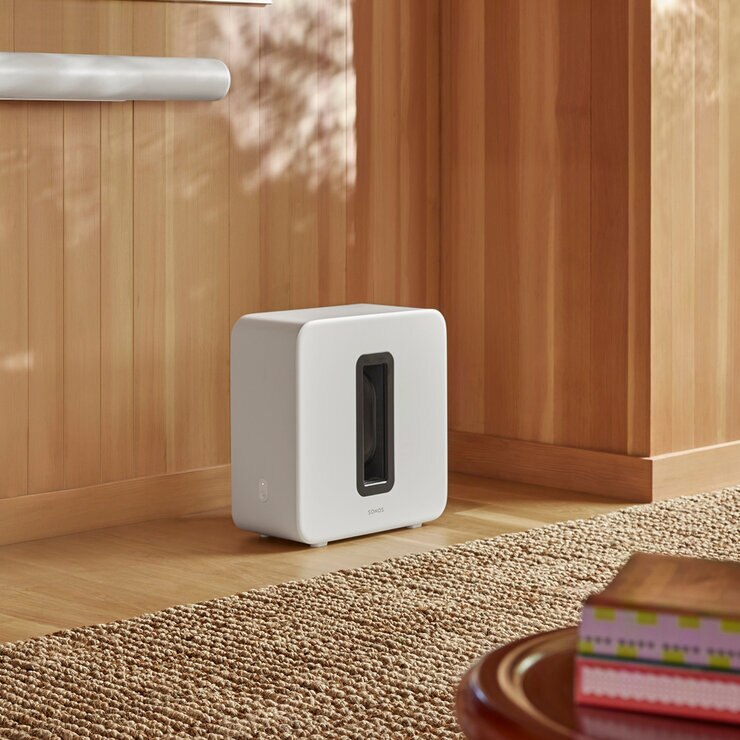Sonos Sub (Gen 4) Wireless Subwoofer Blanco — Imagen 3 de 4