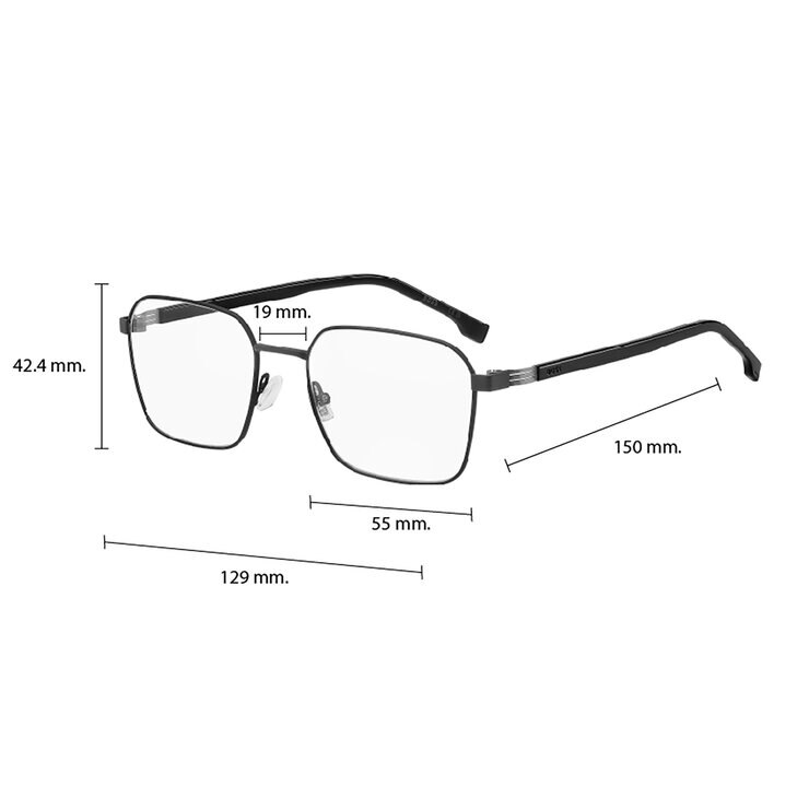 HUGO BOSS 1702 Armazón Oftálmico — Imagen 3 de 4