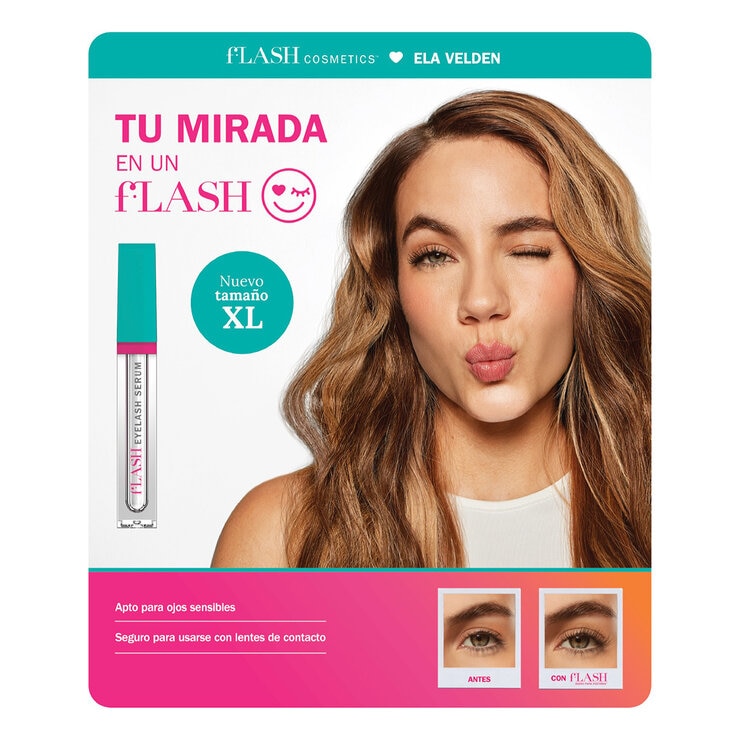Flash Suero Amplificador de Pestañas 2.5 ml — Imagen 1 de 4