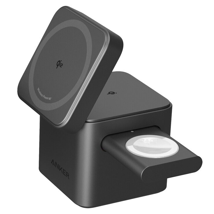 Anker Estación de Carga MagGo 3 en 1 con Qi2 — Imagen 1 de 4
