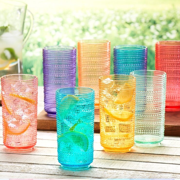 Juego de Vasos de Acrílico 8 piezas — Imagen 1 de 3
