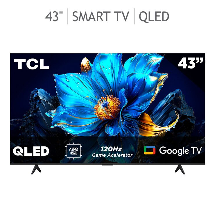 TCL Pantalla 43" 4K QLED Google TV