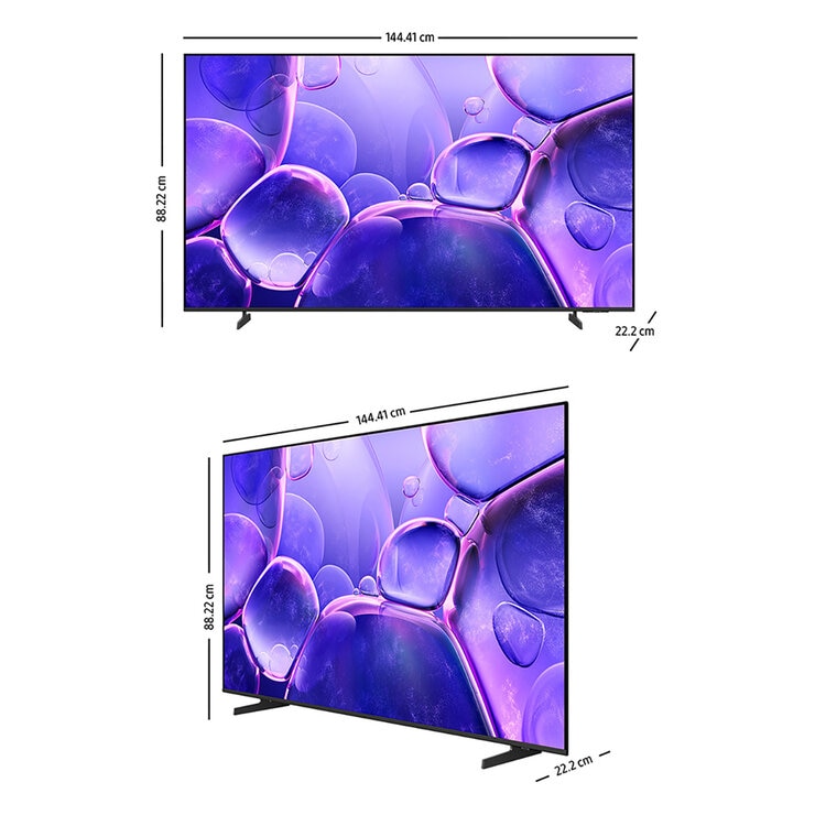 Samsung Pantalla 65" Crystal UHD Smart TV — Imagen 3 de 4
