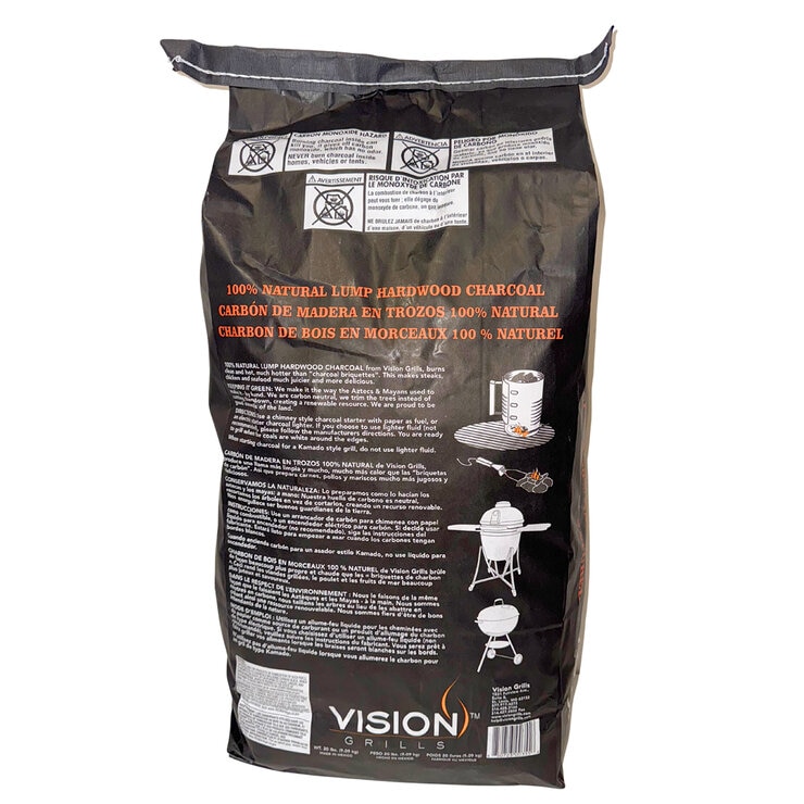 Vision Grills Carbón de Mesquite bolsa de 9 kg — Imagen 2 de 2