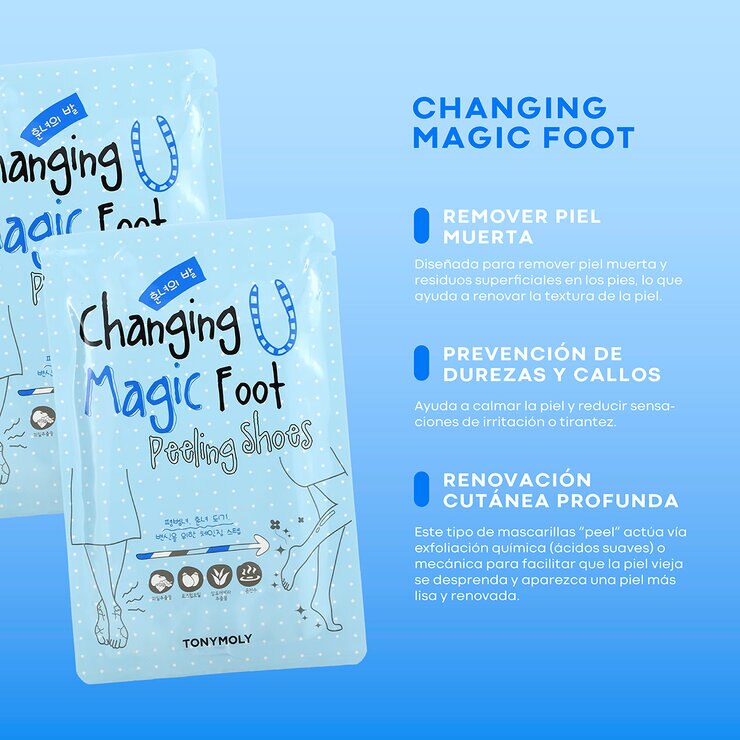 Mascarilla para Pies, Tony Moly Magic Foot, 3 piezas — Imagen 4 de 4