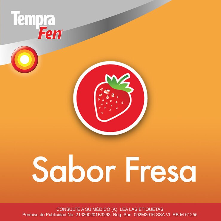 Tempra Fen Ibuprofeno suspensión 2 cajas con 100 ml — Imagen 3 de 4