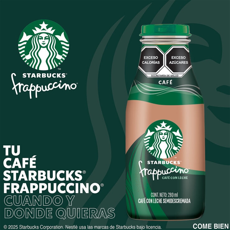 Starbucks Café Frappuccino 12/280 ml — Imagen 2 de 4