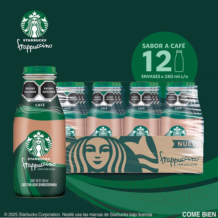 Starbucks Café Frappuccino 12/280 ml — Imagen 1 de 4