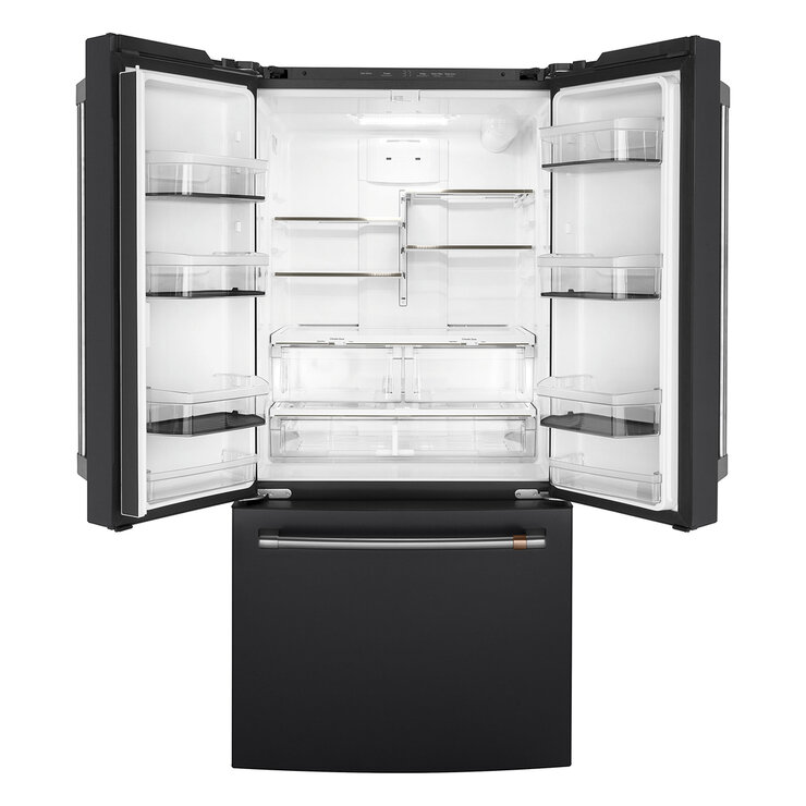 Café Refrigerador 19" French Door Negro — Imagen 3 de 4