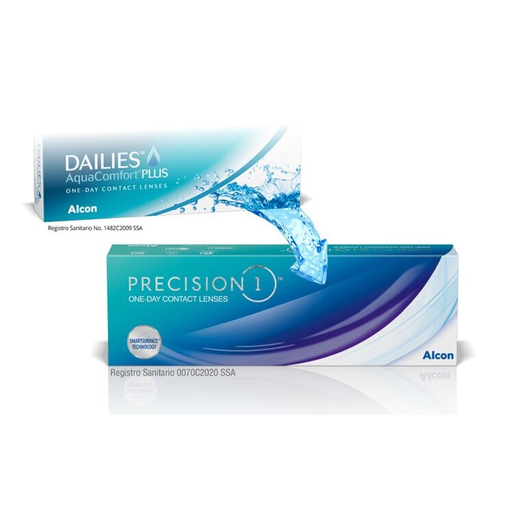 Precision One Lentes de Contacto para Miopía o Hipermetropía 60 lentes — Imagen 2 de 2