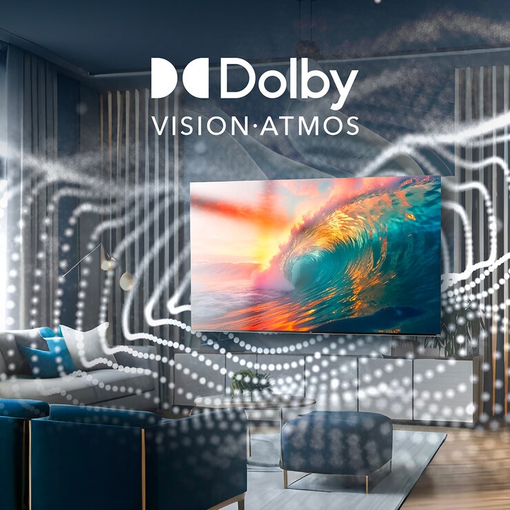 TCL Pantalla 55" QLED 4K Google TV — Imagen 3 de 4