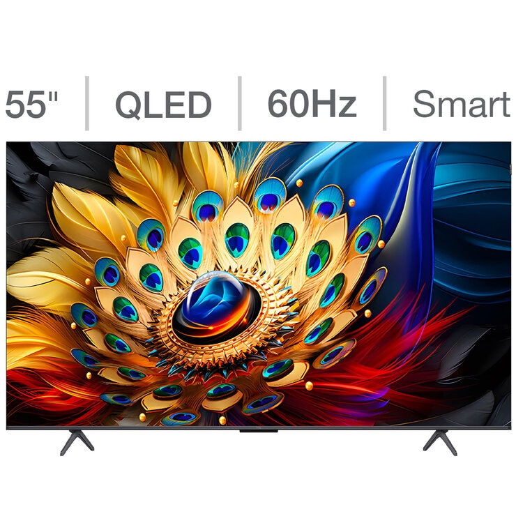 TCL Pantalla 55" QLED 4K Google TV — Imagen 1 de 4