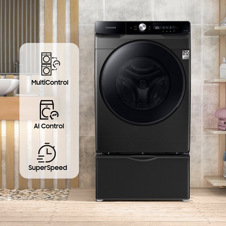 Samsung Lavadora 22Kg con Pedestal — Imagen 2 de 4
