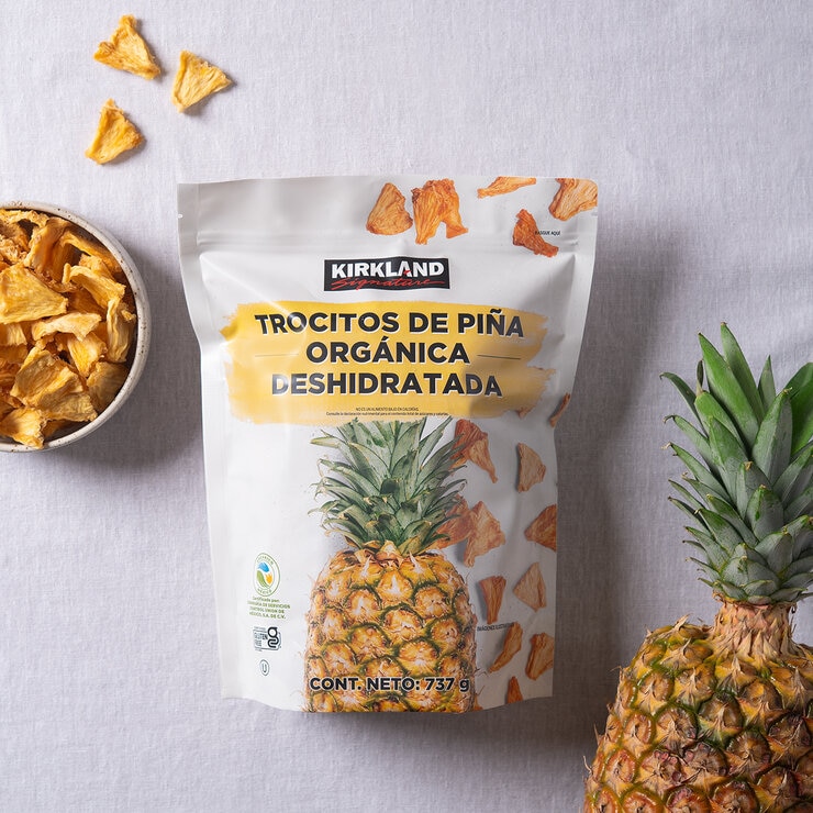Kirkland Signature Trocitos de Piña Orgánica Deshidratada — Imagen 4 de 4