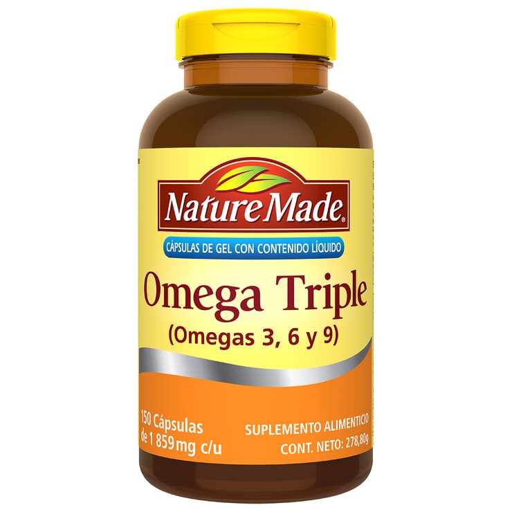 Nature Made Omega Triple (Omegas 3, 6 y 9) 150 cápsulas — Imagen 1 de 2