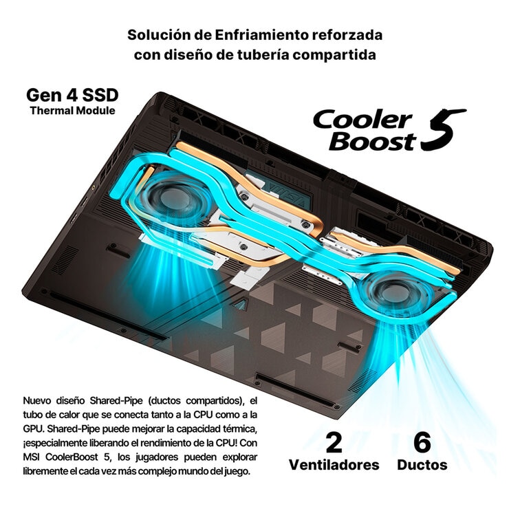 MSI Vector 16 Laptop Gaming 16" QHD+ Intel Core Ultra 9 32GB 1TB SSD — Imagen 2 de 4