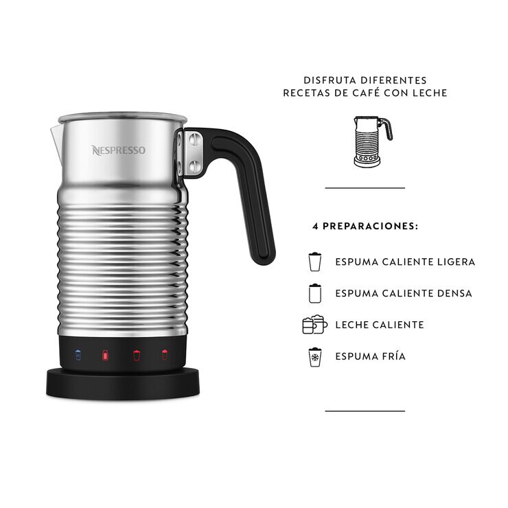 Nespresso, Aeroccino 4 Espumador de Leche — Imagen 3 de 4