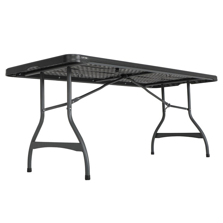 Lifetime, Mesa Plegable 1.82 metros, Color Negro — Imagen 3 de 4