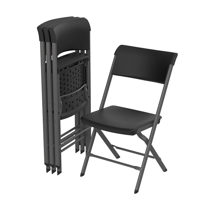 Lifetime, Sillas Plegables 4 pack, Color Negro — Imagen 2 de 4