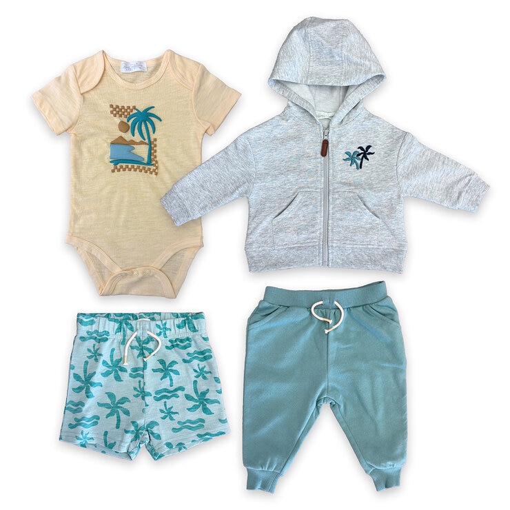 René Rofé Baby Conjunto de 4 piezas para Bebés Varias Tallas y Colores — Imagen 1 de 4