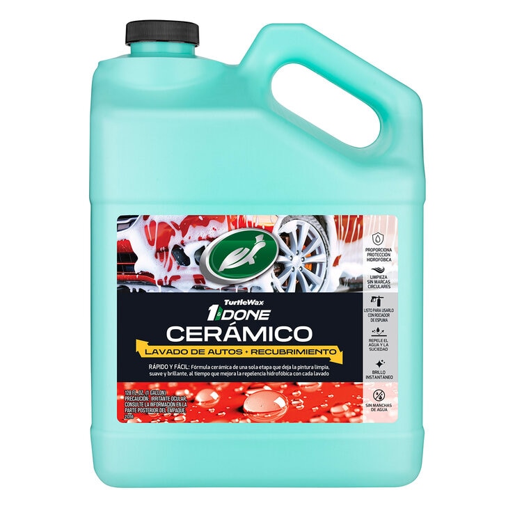 Turtle Wax Shampoo Cerámico 1 Gal — Imagen 1 de 2