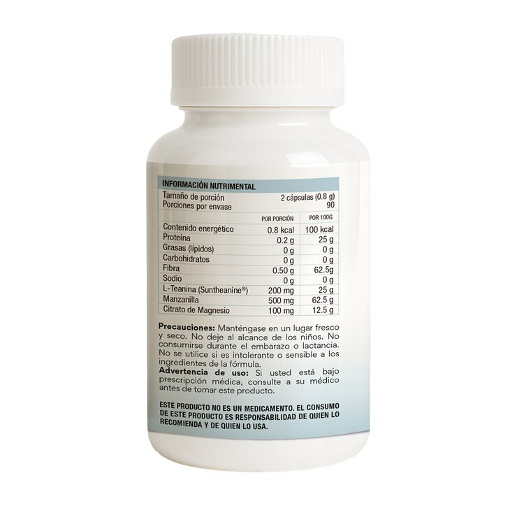 Bio B DeTense l- Teanina y Magnesio 90 Cápsulas — Imagen 3 de 3