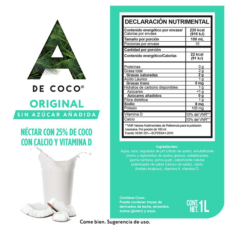 A de Coco Original 6/1 L — Imagen 2 de 4