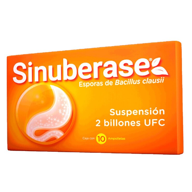 Sinuberase suspensión 2 Billones UFC 2 Cajas con 10 Ampolletas — Imagen 3 de 3