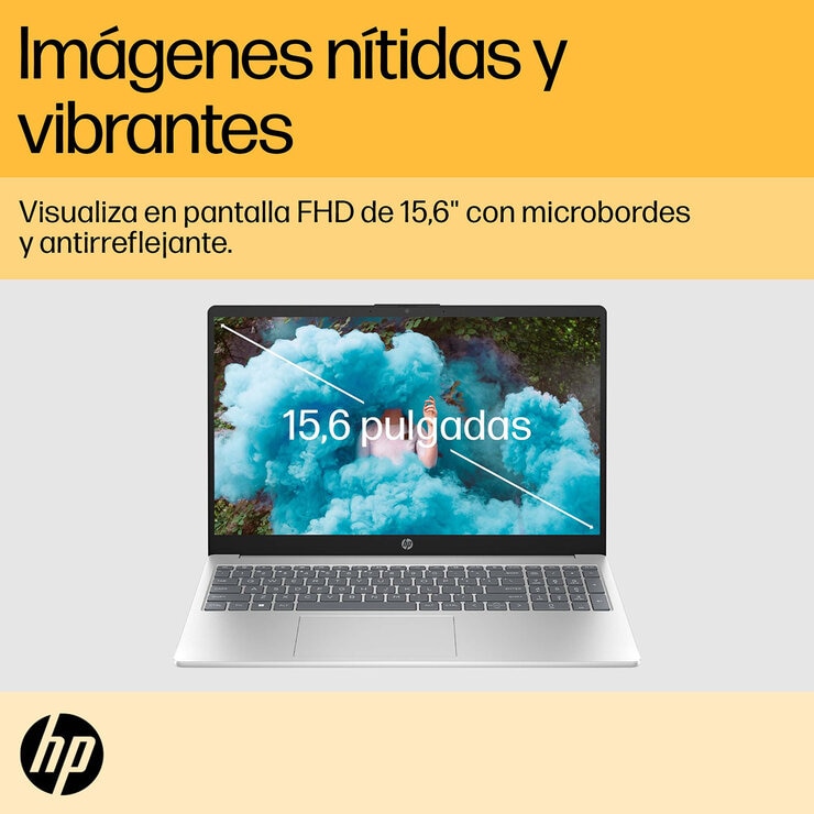 HP 15-fc0234la Laptop 15.6" Full HD AMD Ryzen 3 8GB 512GB — Imagen 2 de 4