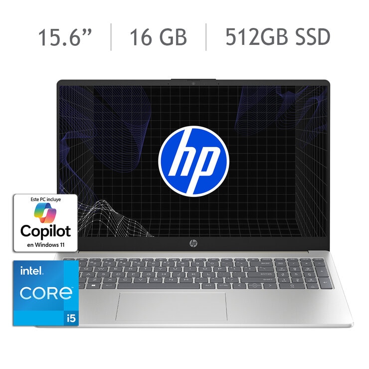 HP 15-fd0153la Laptop 15.6" Full HD Intel Core 5 16GB 512GB — Imagen 1 de 4