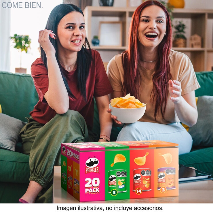 Pringles Papas Surtidas 20 pzas — Imagen 2 de 4