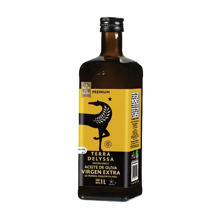 Terra Delyssa Aceite de Oliva Virgen Extra 1 L — Imagen 2 de 4
