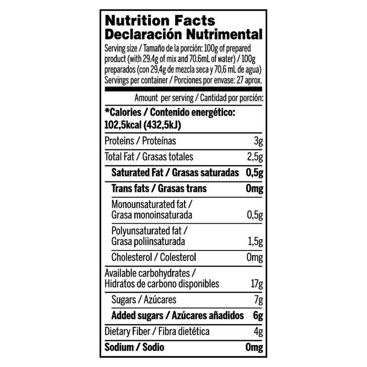 Praná Overnight Chía y Avena Sabor Moras 794 g — Imagen 3 de 3