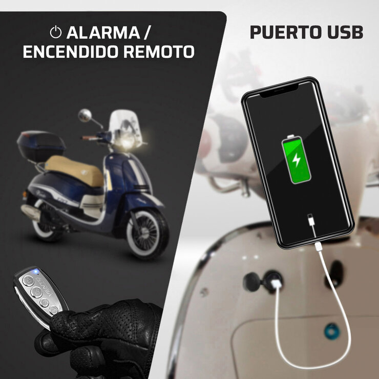 Vento Motocicleta Hipster 170cc Azul — Imagen 3 de 4