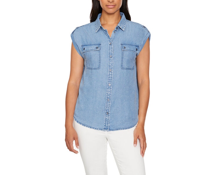 Buffalo David Bitton Blusa para Dama Varias Tallas y Colores — Imagen 1 de 3