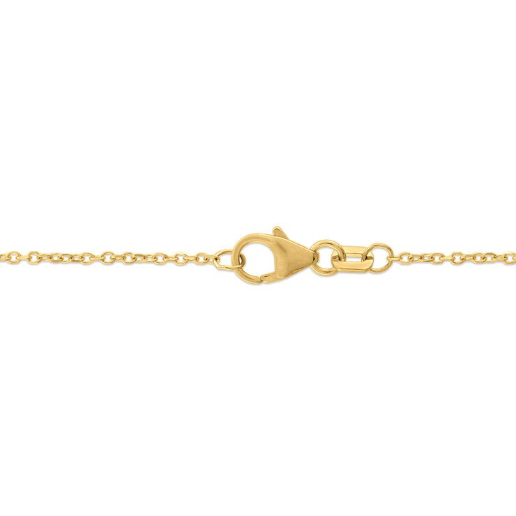 Collar, con Dije de Gota, Oro 14 K — Imagen 3 de 4