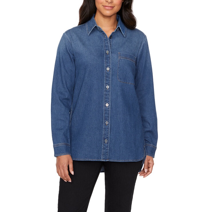 Buffalo David Bitton Camisa de jeans para Dama Varias Tallas y Colores — Imagen 1 de 2