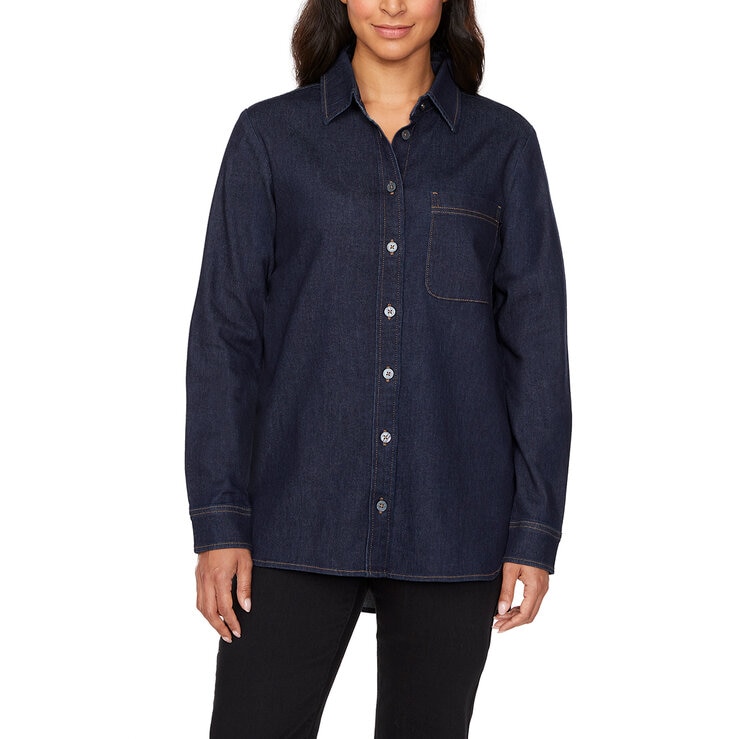 Buffalo David Bitton Camisa de jeans para Dama Varias Tallas y Colores — Imagen 2 de 2