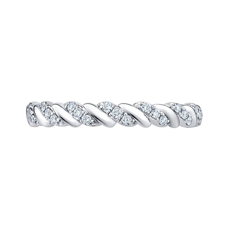 Pulsera, Diamantes 0.12CTW, Oro Blanco 14K — Imagen 4 de 4