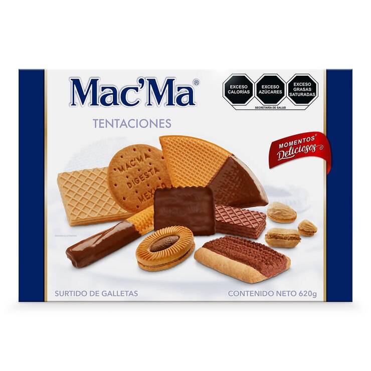Mac'ma Tentaciones Surtido de Galletas 620 g — Imagen 1 de 2