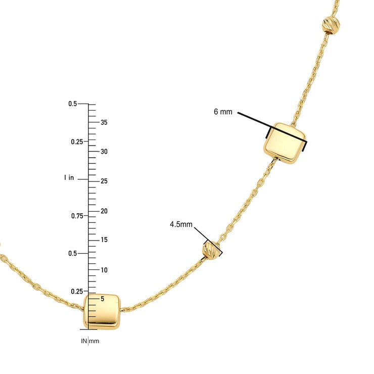 Collar, Oro Amarillo 14K — Imagen 3 de 4