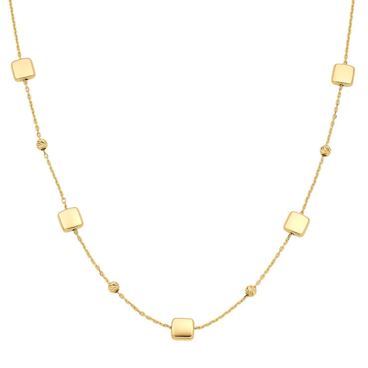 Collar, Oro Amarillo 14K — Imagen 1 de 4
