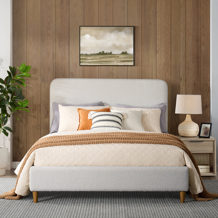 Northridge Home, Everly Mae, Cama Tapizada Tamaño Queen — Imagen 1 de 4